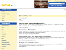 Tablet Screenshot of kurivo.cz